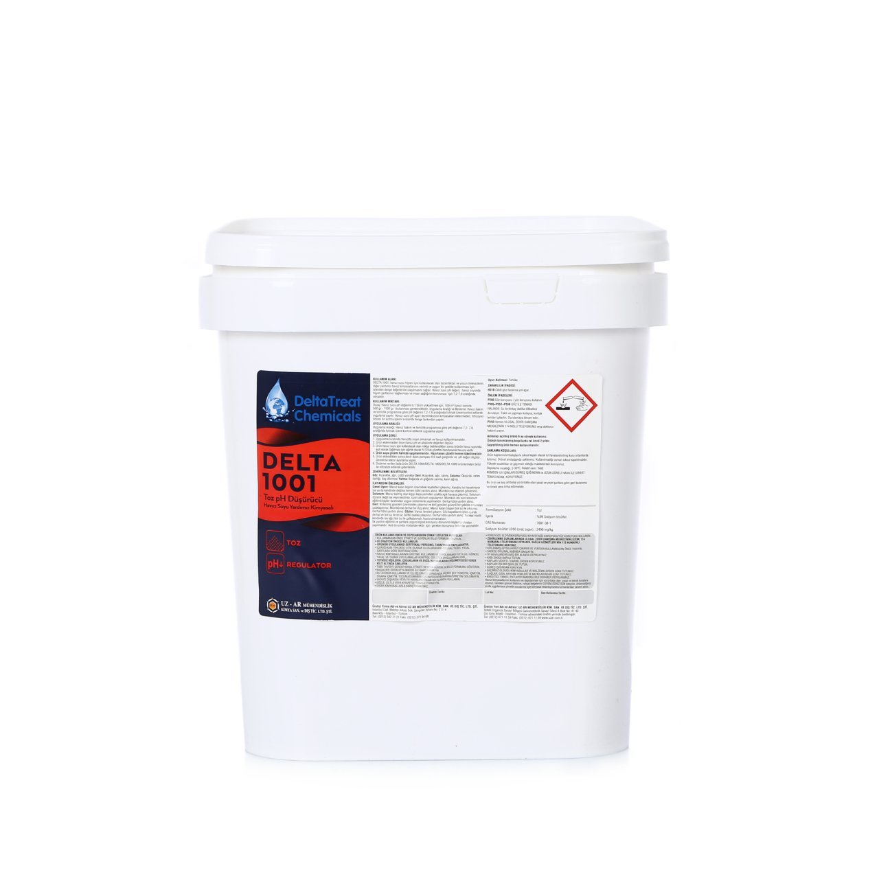 Delta Treat PH Düşürücü Toz 25 Kg
