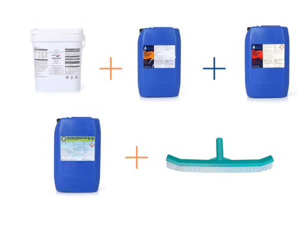 Havuz Kimyasalları  Paketi Ekonomik Paket - 1