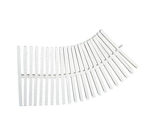 Havuz Kanalı Taşma Izgarası 25 cm Tek Geçme 1 Metre